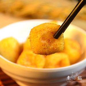 素貓五香豆腐泡